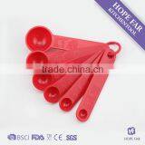 0600052 Hot Sale Plastic Measuring Spoon Set of 6,6pcs Measuring Spoon Set thumbnail-1