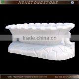 Natural Stone Oval Marble Bathtub thumbnail-1