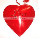 Christmas decoration metal crafts gift items hanging heart