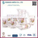 R102 Daily Use Products, Hot Eco-Friendly 7pcs Chinese Glass Tea Set thumbnail-2