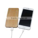 High Capacity External Portable Power Bank Wooden 8000mAh Power Bank thumbnail-5