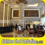 Custom Made Stainless Steel Decoration Restaurant Interior Design thumbnail-5
