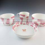 5pcs Lovely Design Fine Porcelain Type Dinner Set thumbnail-1