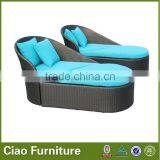 New Style Polyester Rattan Sun Lounger CF1207 thumbnail-2