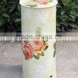 Floor Standing Fancy Metal Garbage Cans thumbnail-1