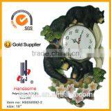 18 Inch Hot Sales Resin Clock 3d Last Supper Carving Wall Art Hanging Decoration thumbnail-3