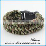 Cheap Survival Prepper Paracord Bracelet 550 for Camping Hiking thumbnail-3