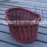 Wicker Dog Bike Basket thumbnail-5