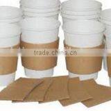 12oz Coffee Paper Cup With Sleeve and Lids