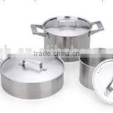 15pcs Stainless Steel Cookware Set thumbnail-6
