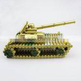 New Arrival Tank Brass Plated Custom Resin Figure thumbnail-3