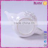 Cheap Chinese Custom White Ceramic Tea Pot thumbnail-6