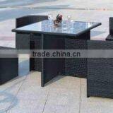 Sectional Garden Rattan Dining Set thumbnail-1