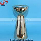 Good Sales Weddings Decoration Ceramic Plating Gold Candle Stand thumbnail-3