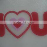 Hot Sale Plastic Product Romantic Red Heart for Valentines Day Gifts thumbnail-1