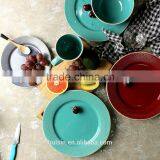 Embossing Dot Glossy Glaze 16 Piece Porcerlain Dinner Set thumbnail-2