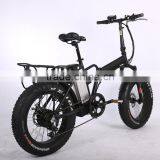 20'' X4.0 Folding Electric Bike With 8FUN 500 Motor and SAMSUNG 48V10Ah Batery thumbnail-1