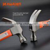 Professional Carbon Steel Hand Tool Fiberglass Handle Claw Hammer thumbnail-2