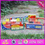 2016 New Design Children Educational Toy Wooden Play Dominoes W15A074 thumbnail-3