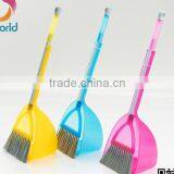 High Quality Plastic Long Handle Broom With Dustpan Sets thumbnail-5