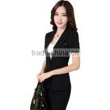 2016 New Design For Female Short Sleeve Office Uniform thumbnail-5