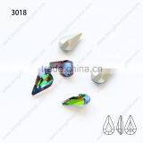 K9 Crystal VM001 Color Drop Point Back Glass Stone Jewelry Stone thumbnail-2