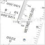 6inch Military Protractor KMP-1 Military Protractor,half Moon Military Protractor thumbnail-4
