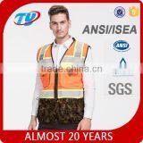2017 High Visibility Safety Vest With Pockets thumbnail-1