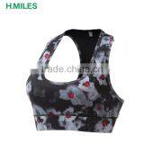 Cool Yoga Sportswear Custom Fully Sublimation Sports Bra for Girls thumbnail-1