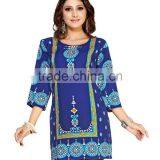 Canvas Crepe Printed Kurtis thumbnail-2