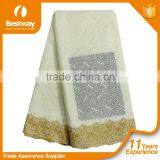 Bestway Charming Swiss Voile Lace With Stones SL0411-5