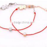 Make Your Own Logo Stainless Steel Tag Adjustable Cord Bracelets Hand Woven Wax Cord Logo Tag Bracelets Premium Gifts 2017 thumbnail-4