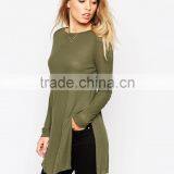 MGOO New Arrival Stock OEM Women Winter Wear Stock Women Winter Wear Stock Cardigan Women Sweater Jr8561 thumbnail-4
