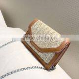 Zm50218b Europe Fashion Lady Single Shoulder Bags Simple Cross Body Straw Bag Women thumbnail-2