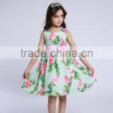Baby Girl Summer Cotton Frocks Design Clothing Cotton Printed Dress for Kids thumbnail-6