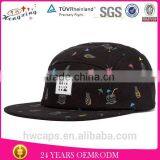 Belt Strap Print Custom 5 Panel Camp Hat thumbnail-1