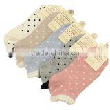 Top Sell Candy Color Choice Free Size Dot Pattern Lovely High Quality Cute Sex Young Girl Tube Wholesale Socks thumbnail-3