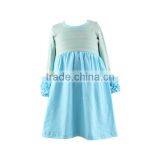 Fall Fashion Princess Dressescute Girls Baby Names Flower Children Ruffle Dress thumbnail-1