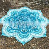 Beach Throw Blanket Yoga Mat Towel Bohemian Round Tapestry Shawl Travel Rug thumbnail-6
