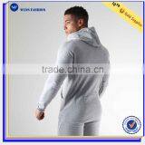 Wholesale 2017gym Toggled Hood Men Sweatshirt Zipper Hoodie thumbnail-2