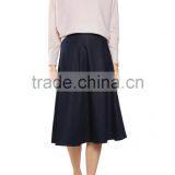 High Quality 100% Cashmere Ladies Slips On V-Neck Sweater With Ribbed Trims thumbnail-2