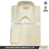 Men's Ivory T/C Dress Long Sleeve Shirts thumbnail-1