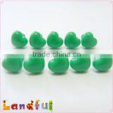 12mm Green Plastic Heart Nose Safety Animal Nose Crochet Doll Nose thumbnail-1