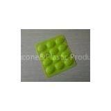 Green Shell Non-stick 3D Silicone Chocolate Mold , Recycled Bakeware Mould thumbnail-1