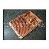 Copper / Stainless Steel Precision Machined Components Communication Component Heat Sink