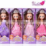 Hot Cartoon dolls Sofia The First Plastic doll for girls, Baby dolls wholesale price