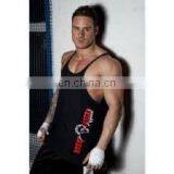 Black Colour Hot Selling Mens Stringer Vest Mens Vest thumbnail-1