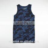 Mens Printing Vest Summer Quick Dry Breathable All Over Printing Cotton Vest thumbnail-3