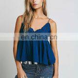 Woman Babydoll Open Bra Top Design Fashion Embroidered Cami thumbnail-6