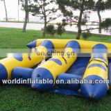2013 best quality inflatable water games flyfish banana boat
